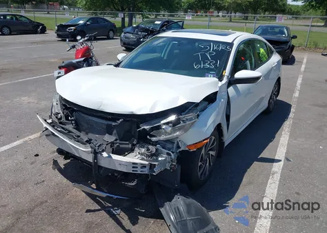 2017 Honda Civic Ex from USA, damaged, VIN 19XFC2F71HE061331